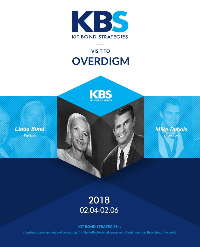 オーバーダイム、ビジネス開発およびコンサルティング会社KBS(KIT BOND STRATEGIES)と業務協定のミーティング